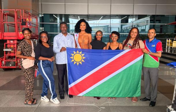 Miss Teen Namibia Elaine Engelbrecht arrives in India for Miss Teen International 2025