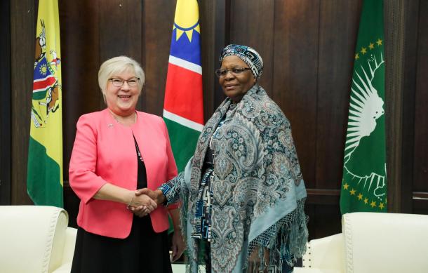 President Nandi-Ndaitwah praises outgoing Finnish Ambassador