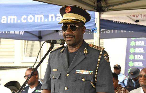 IG Shikongo leads crime awareness drive in Rundu