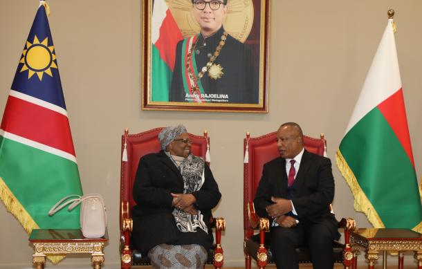 Nandi-Ndaitwah in Madagascar for 45th SADC Summit