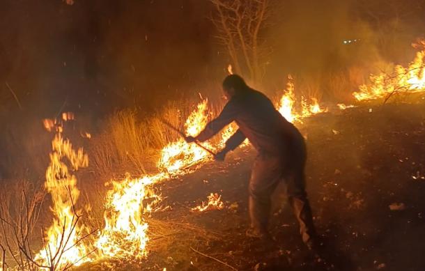 Etosha fires almost fully contained