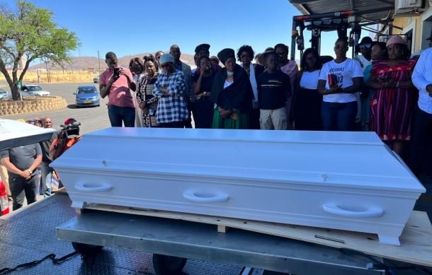 Remains of late Jackson Kaujeua Jr. returned home to Namibia