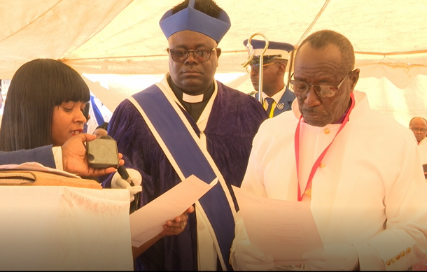 Archbishop Julius Hoveka ordained at St. John’s Faith Mission church