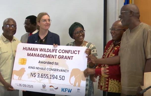 Oshakati conservancies receive N$15 million support to manage human-wildlife conflicts