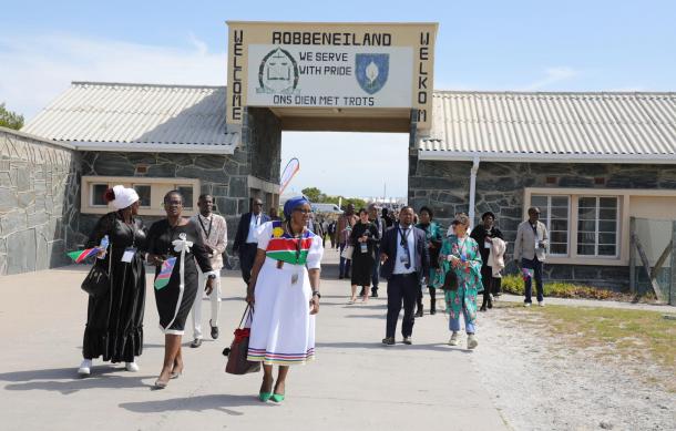 Former Namibian and South African political prisoners reunite at Robben Island
