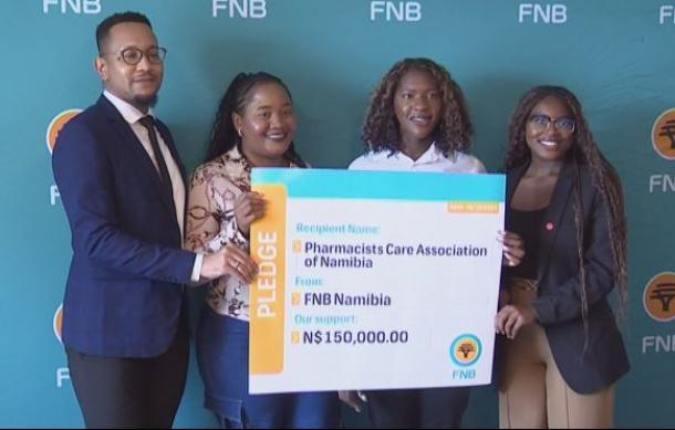 FNB Namibia donates N$150,000 to support health exhibition