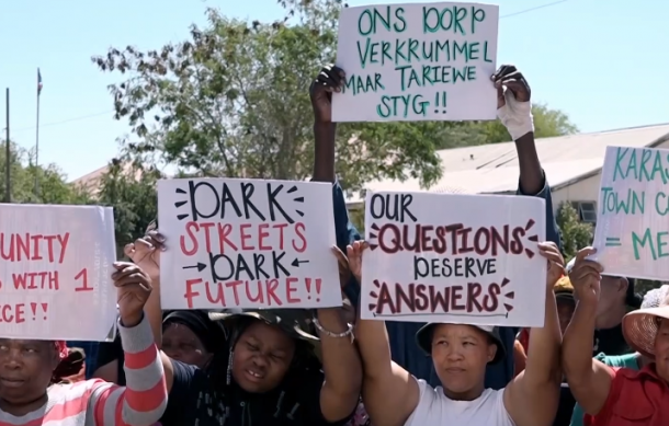 Karasburg residents call on Minister Sankwasa over poor service delivery