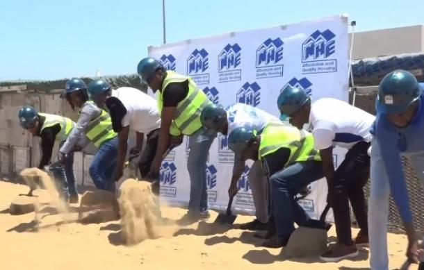 NHE breaks ground for 79 new houses in Walvis Bay
